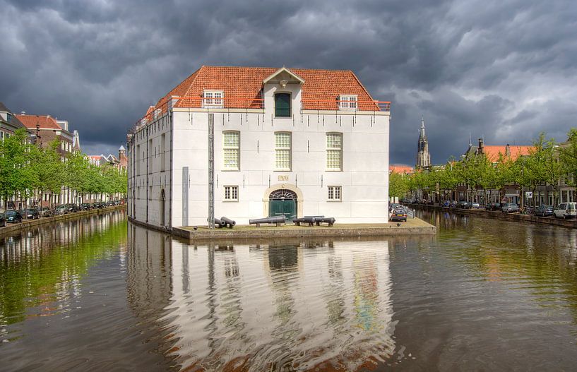 VOC building in Delft by Jan Kranendonk