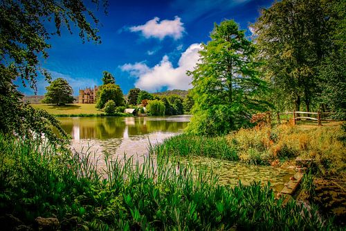 Sherborne Castle and gardens, England