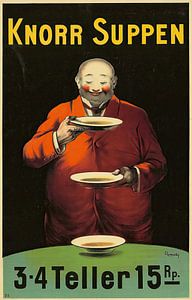 Leonetto Cappiello - Knorr Suppen (ca. 1934)