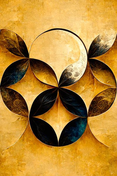 Golden Flower Of Life par Treechild