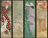Decoratieve panelen - Vrouwen in de tuin, Pierre Bonnard van Meesterlijcke Meesters thumbnail