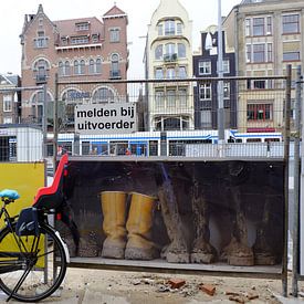 Amsterdam, het Rokin "op de schop" van Marian Klerx