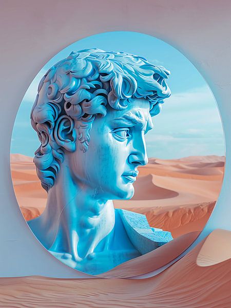 Desert statue by haroulita