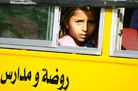Une écolière en Jordanie par Gert-Jan Siesling Aperçu