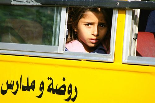 Schoolgirl in Jordan