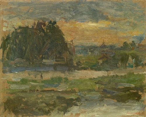 Evening on the Seine, Walter Kurt Wiemken