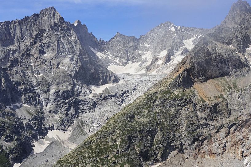 De TMB rond de Mont Blanc: een spectaculaire langeafstandswandelroute door Frankrijk, Italië en Zwitserland - vol gletsjers, bergtoppen, alpenweiden en prachtige bergmomenten. van Miriam Schwarzfischer Fotografie