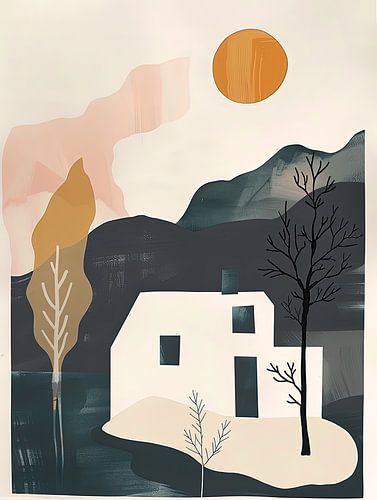 Abstract Scandinavië