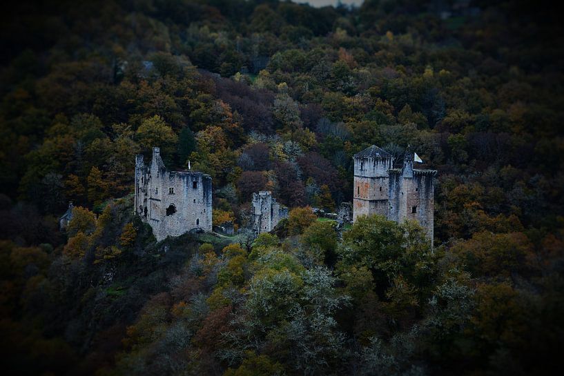 Les Tours de Merle, France.  by Berend