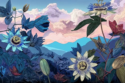 Droom van Wilde Passiebloemen