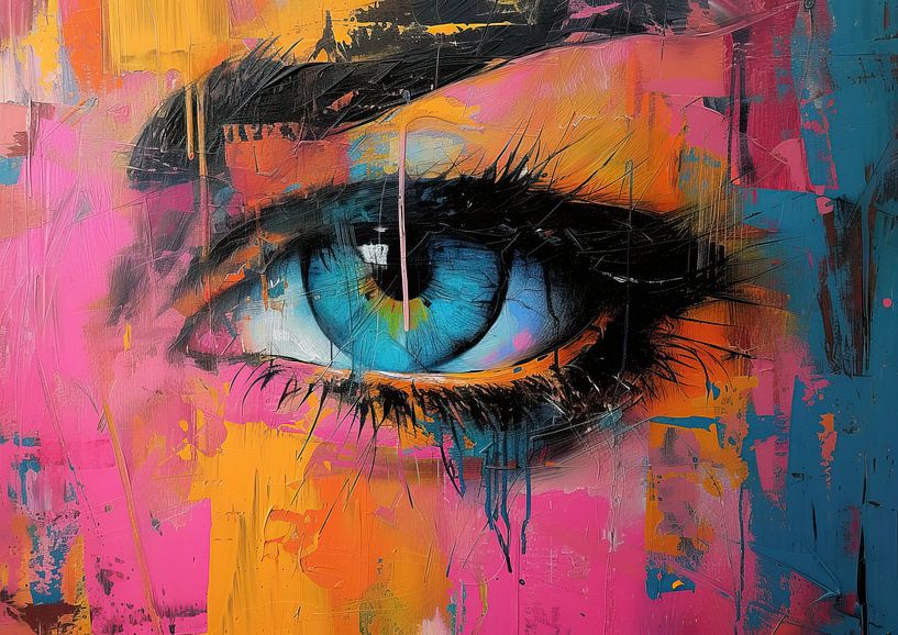 Kaskade von Azure Glimpse von Kunst Laune