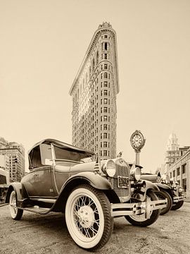 Ford Model A oldtimers in New York City - 2 of 2 by Martin Bergsma