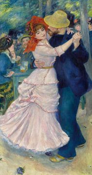 Dans in Bougival, Pierre-Auguste Renoir
