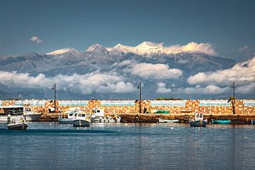The port of Koroni, Peloponnese by Heiko Meier