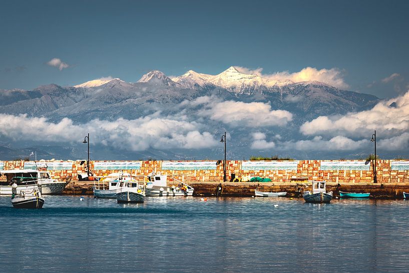 Le port de Koroni, Péloponnèse par Heiko Meier