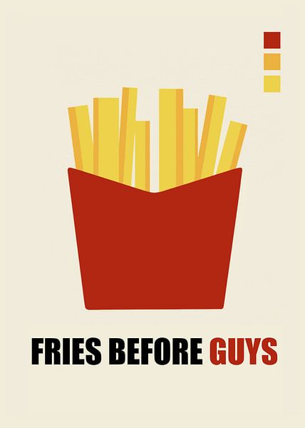 Citation de nourriture frites avant les gars par Media Jeka