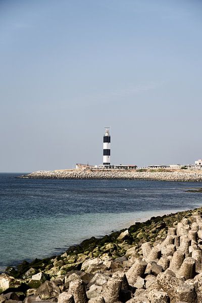 Light over the sea: the Dwarka lighthouse by Frank Photos