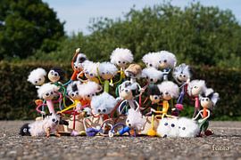 Gruppenfoto der Fubby's. Ein lustiges kleines Volk.