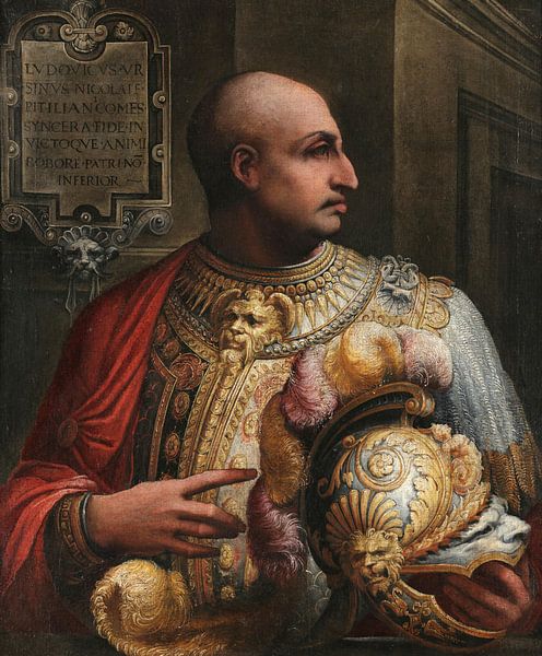 Portrait of Ludovico Orsini, Francesco de' Rossi by Masterful Masters