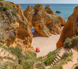 Praia da Prainha, Alvor, Portugal, Algarve von Rene van der Meer