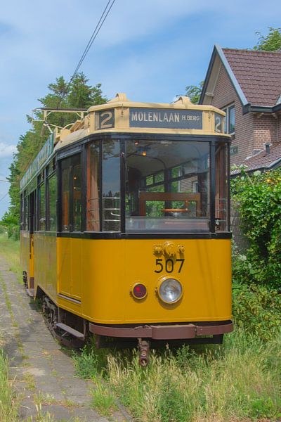 Antieke Tram van Peter Bartelings