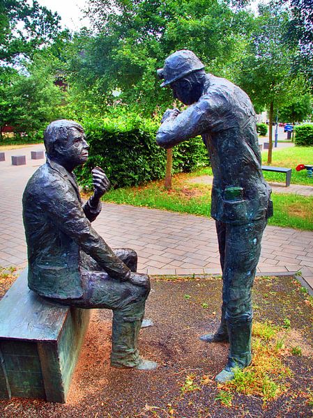 Mijnmonument 2 van Edgar Schermaul