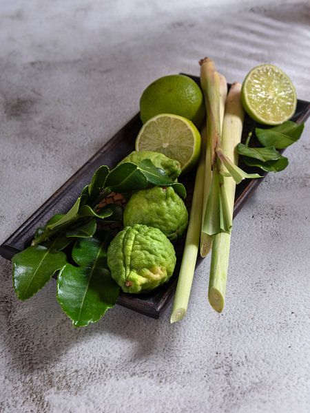 Limes and lemongrass by Alex Neumayer