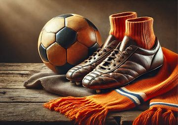 Stilleven Nederlands Voetbal van Jaap Ros