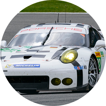 Porsche 911 RSR racewagen van Sjoerd van der Wal Fotografie