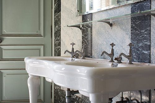 Marble bathroom