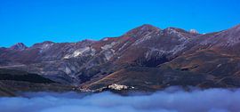 Castelluccio on the Pian Grande (Umbria, Italy) by Peter Broer