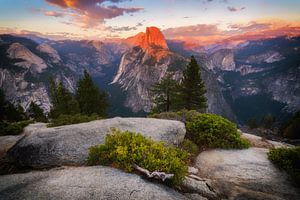 Yosemite sunset by Albert Dros