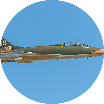 North American F-100F Super Sabre. van Jaap van den Berg