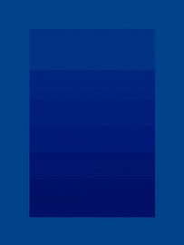Minimalist abstract in Ton-sur-Ton: Blue