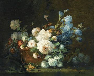 Ein Blumenstillleben, Marie Beloux-Hodieux
