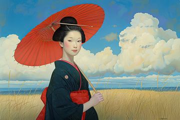 schilderachtig Japan van Egon Zitter