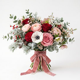 Eleganter winterlicher Blumenstrauß von Markus Gann