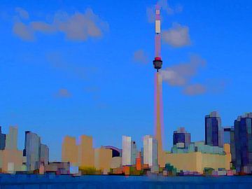 16. City-art, Abstract, Toronto - B. van Alies werk