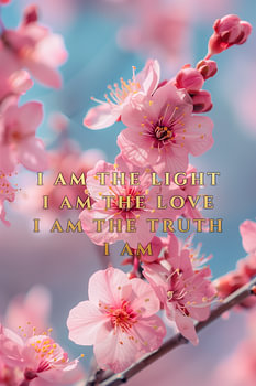Goldene Affirmation – Japanische Kirschblüte