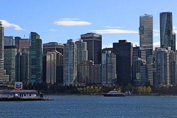 vancouver canada skyline by eddy Peelman