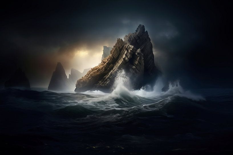 Am Meer von fernlichtsicht