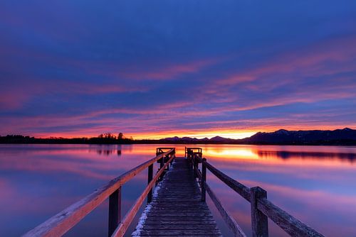 Dawn on the Staffelsee