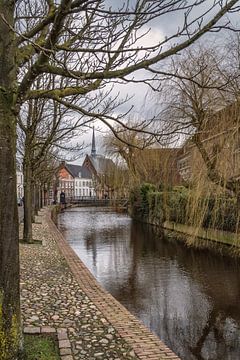 The St Aegten Chapel seen from the Westsingel by Anges van der Logt