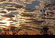 Watermolen in zonsondergang van Exiit Photography thumbnail