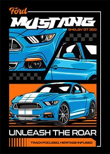 2015 Ford Mustang Shelby GT350 Muscle Car
