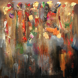 Connected people "warm" by Atelier Paint-Ing
