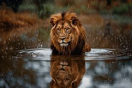 Lion by Poster Art Shop