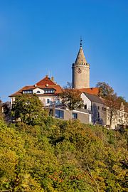 Die Leuchtenburg bei Kahla in Thüringen von Roland Brack