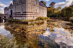 Wassergraben Schloss Genhoes