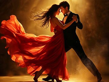 Dancing with passion by The Photo Artist